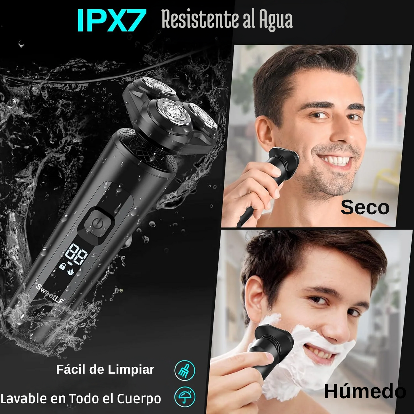 Afeitadora Eléctrica Para Hombres