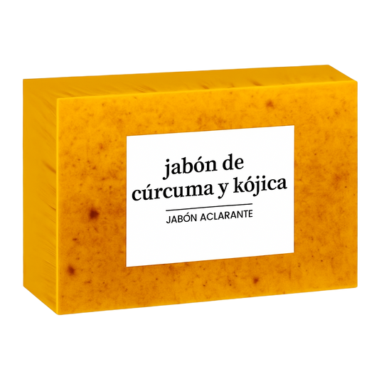 Jabón Aclarante de Cúrcuma y Kójica
