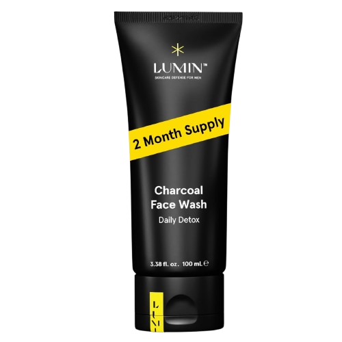 Limpiador Facial de Carbón Activado para Hombres - Lumin